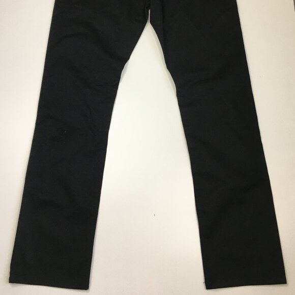 OBEY Black Cotton Polyester Blend Pockets Logo Patch Pant - Picture 10 of 10